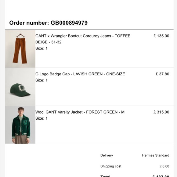 GANT Varsity Jacket - Classic American Sportswear - Size M - Picture 5 of 5